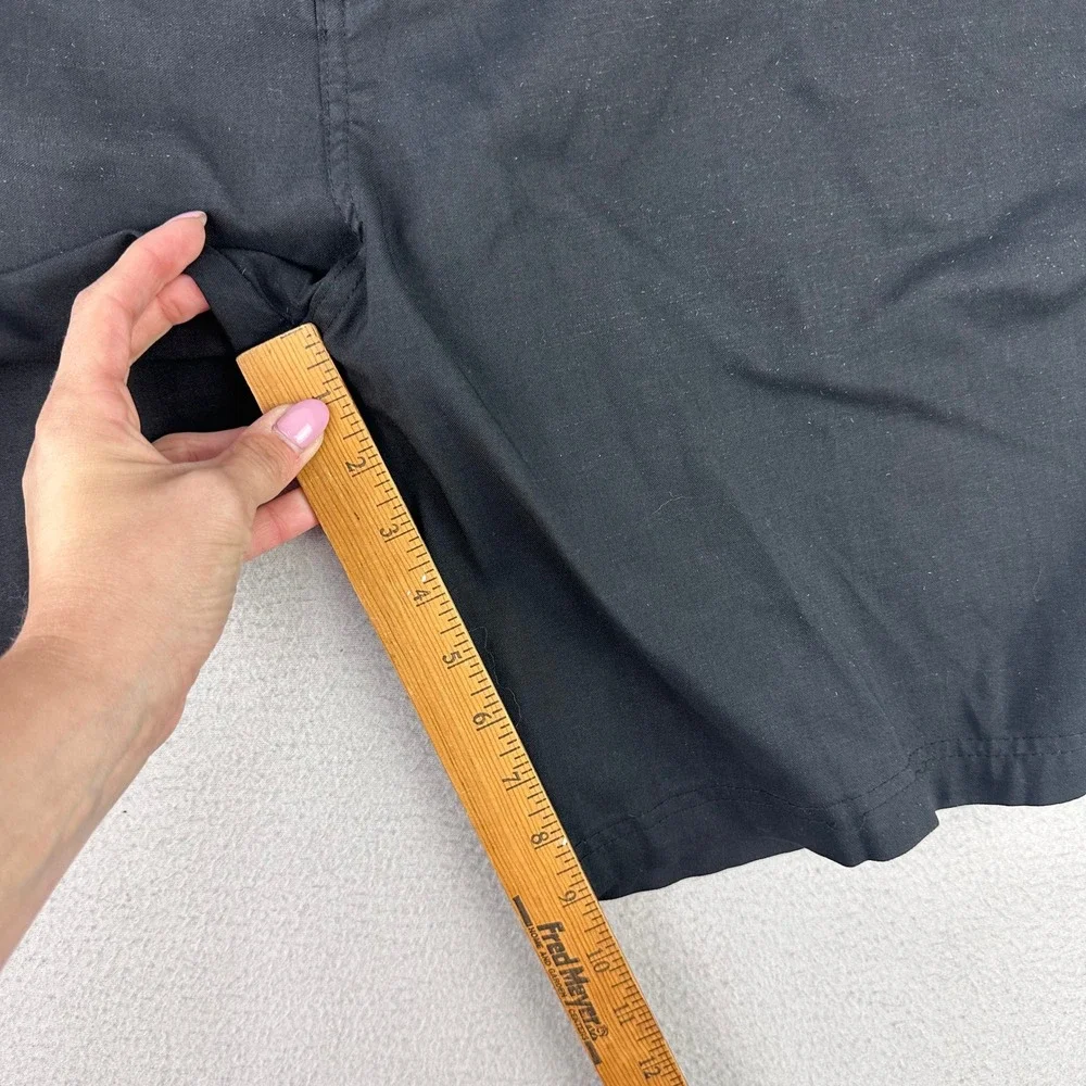 Gerry Shorts Mens 40 Black Outdoor Hiking Nylon Spandex Stretch‎ Flat Front